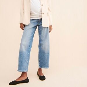 DL1961 Maternity Thea Relaxed Maternity Jeans Size 26 Under the Bump